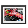 Lewis Hamilton 2025 Ferrari Framed Photo - Brazilian GP