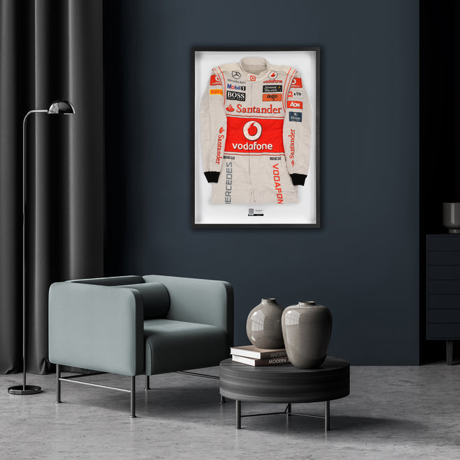 Season Launch LOT 016 - Lewis Hamilton 2011 McLaren F1® Team Race Used Race Suit