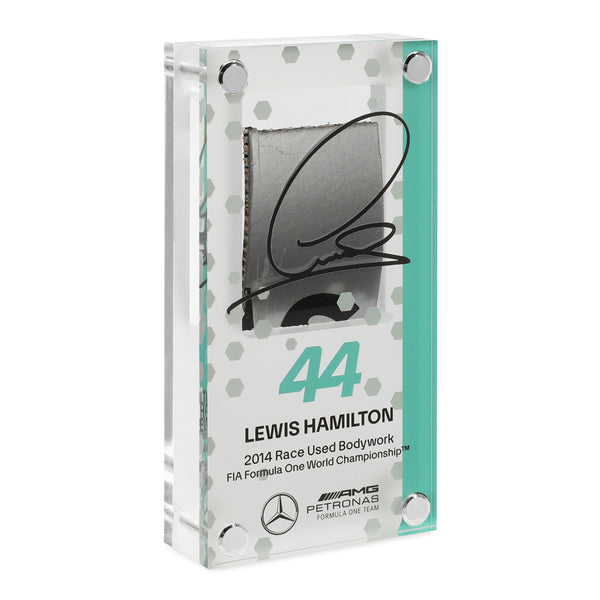Hamilton 2014 W05 Bodywork in Acrylic Display Piece | F1 Authentics