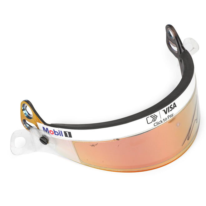 Season Launch LOT 066 - Liam Lawson Racing Bulls 2025 Signed Helmet Visor