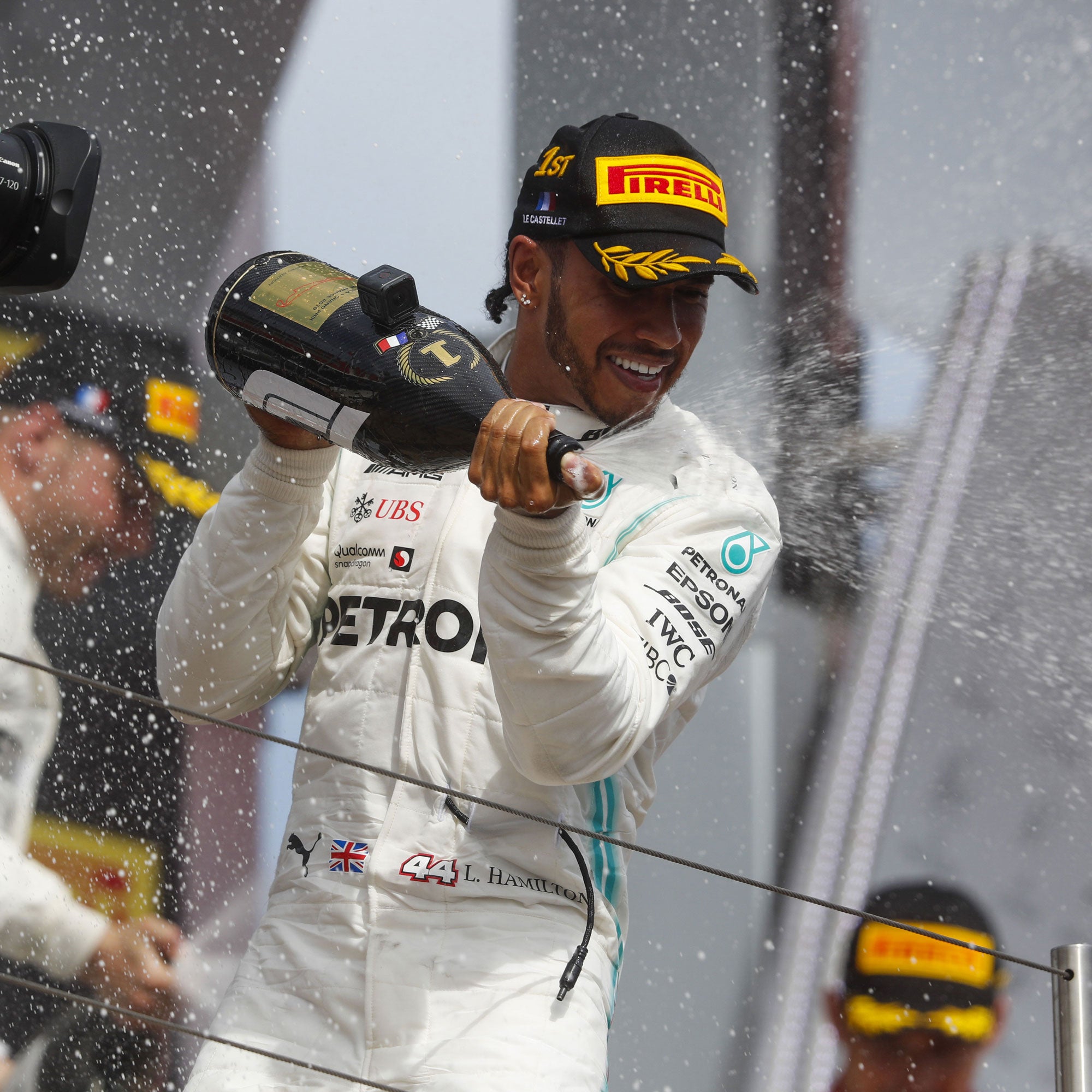 Lewis Hamilton 2019 Mercedes-AMG Petronas F1 Team Rear Wheel Rim Table – French GP