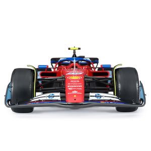 Carlos Sainz 2024 Ferrari SF-24 1:8 Scale Model - Miami GP Amalgam Collection