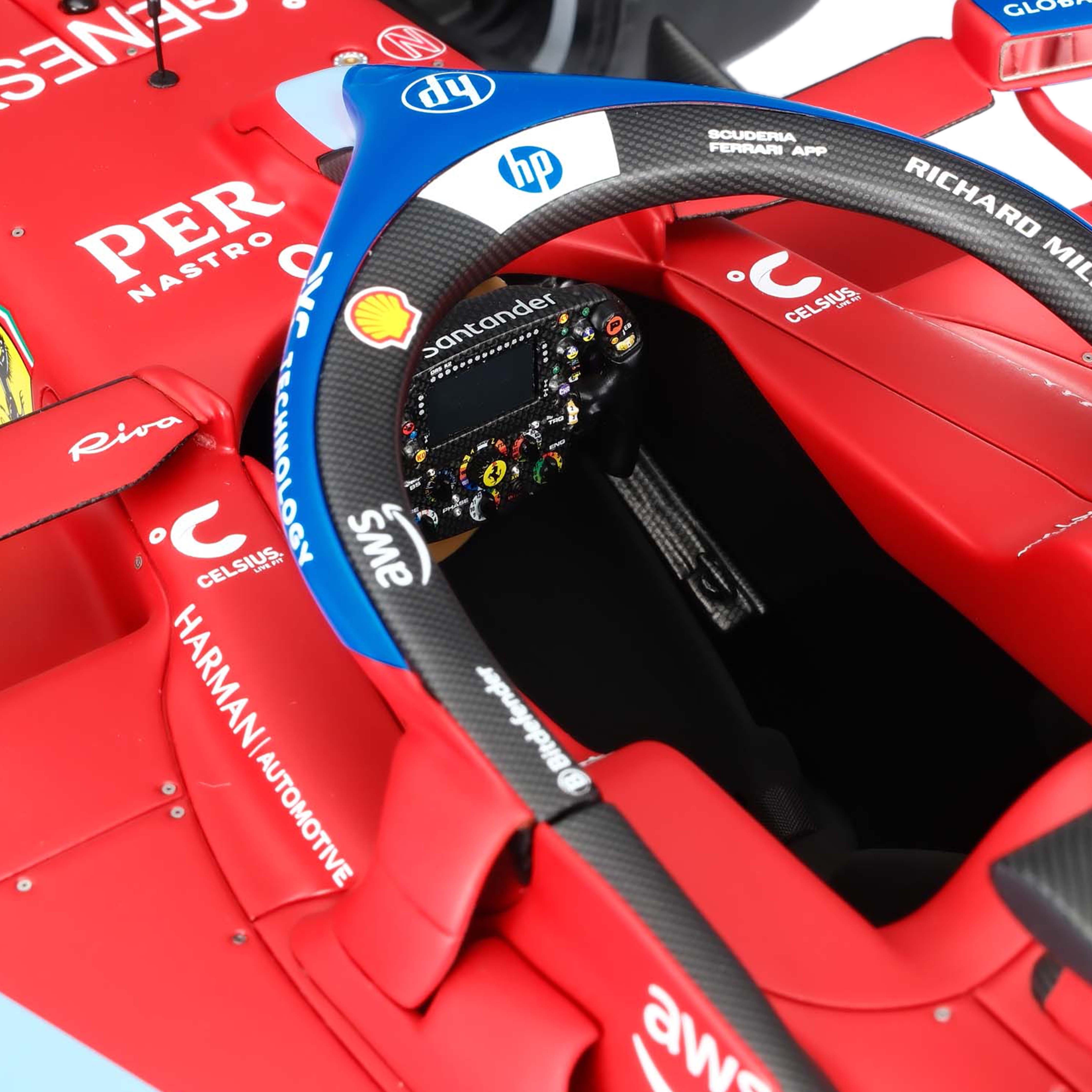Carlos Sainz 2024 Ferrari SF-24 1:8 Scale Model Miami GP