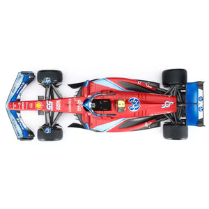 Carlos Sainz 2024 Ferrari SF-24 1:8 Scale Model - Miami GP Amalgam Collection