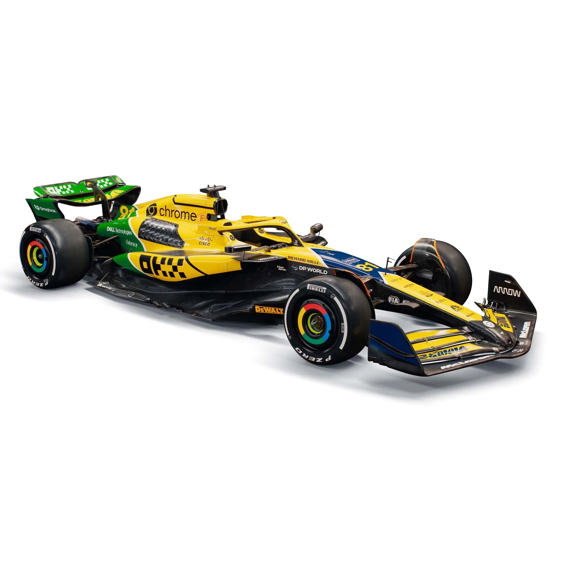 Limited Edition Oscar Piastri 2024 McLaren MCL38 1:8 Scale