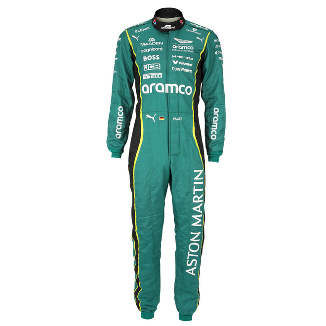 The Austin Auction LOT 009 - Mathilda Paatz Unsigned 2026 Aston Martin Aramco Race Suit – Canadian Grand Prix Weekend