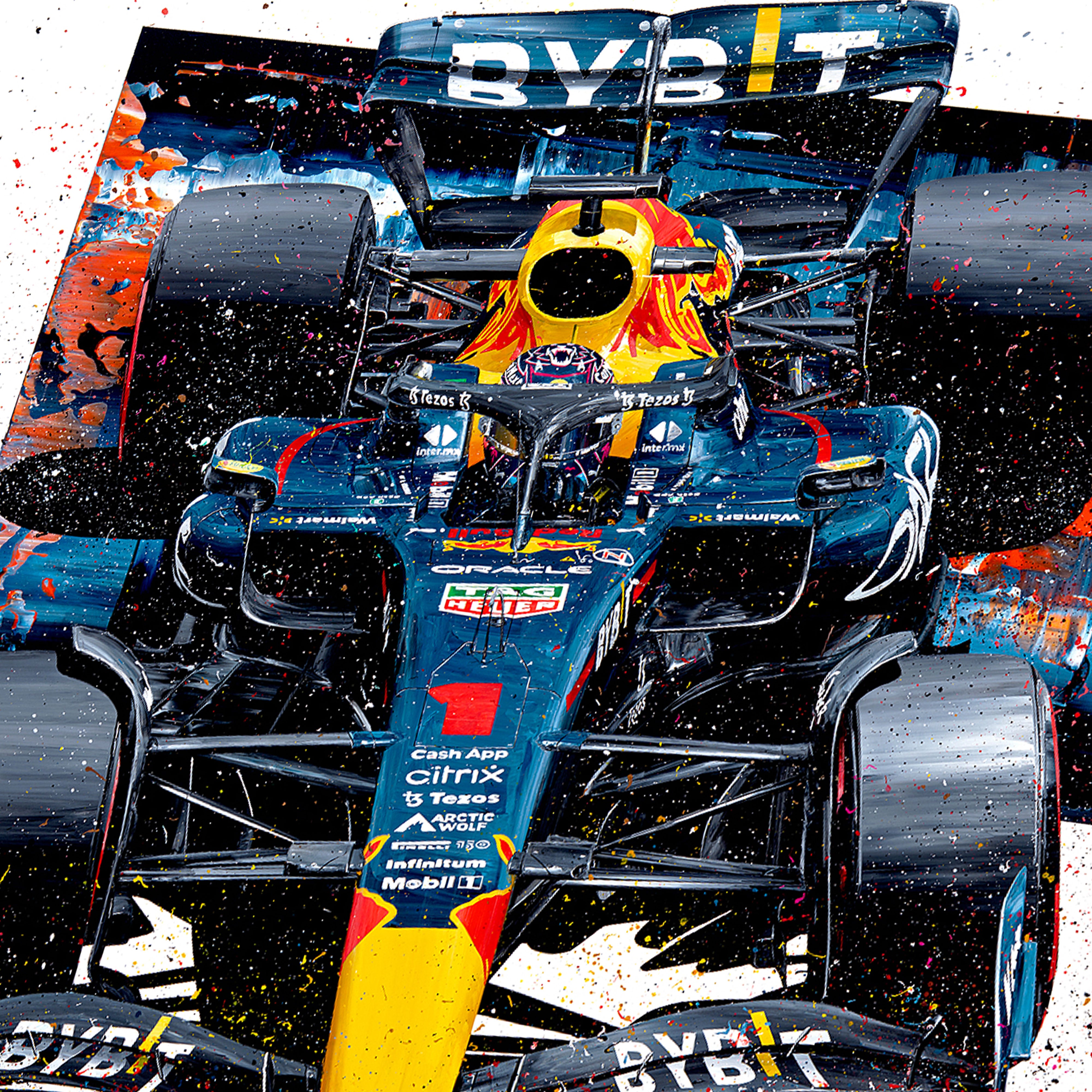 Max Verstappen 2022 Giclee Print – David Johnson