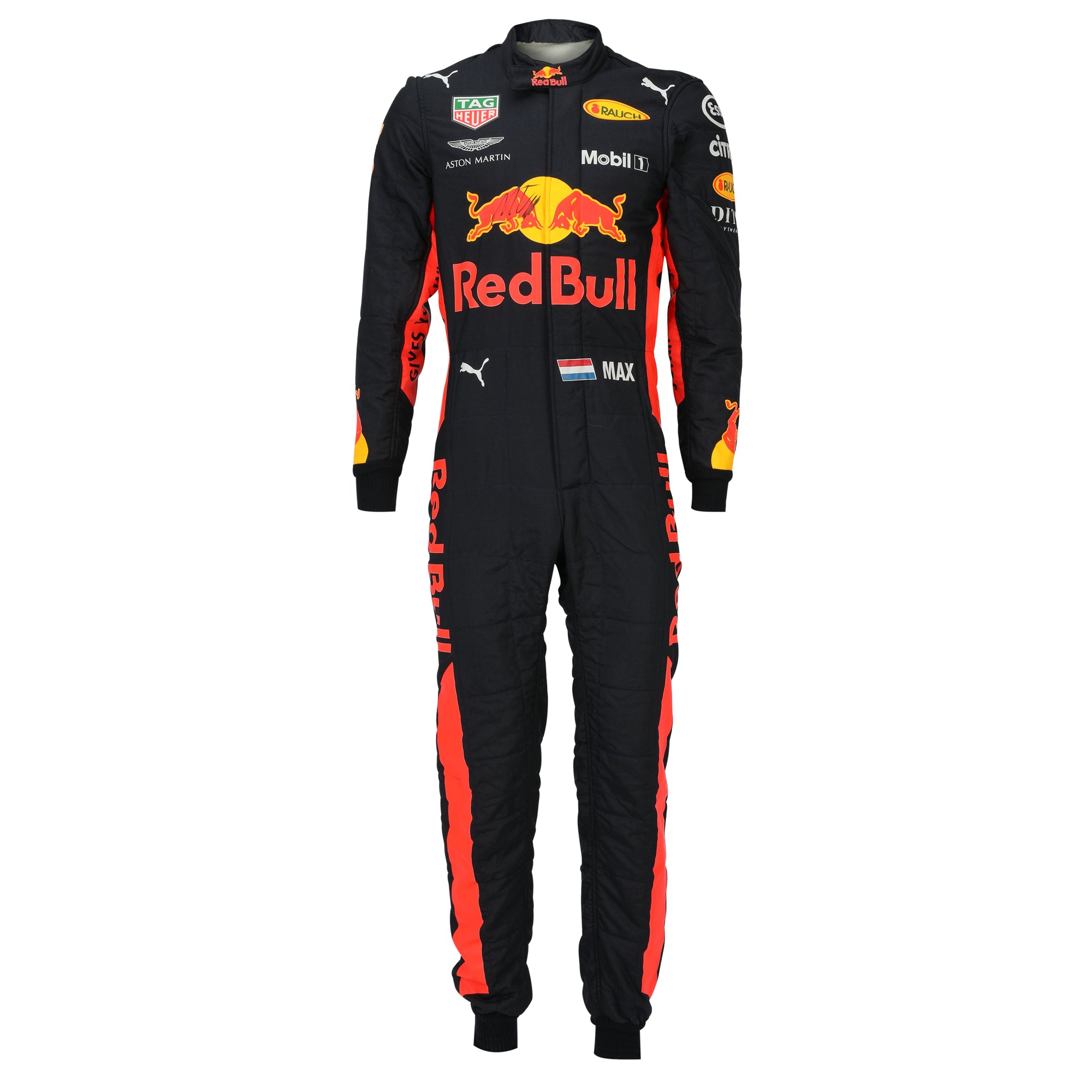 Max Verstappen 2018 Signed Grand Prix Used Suit