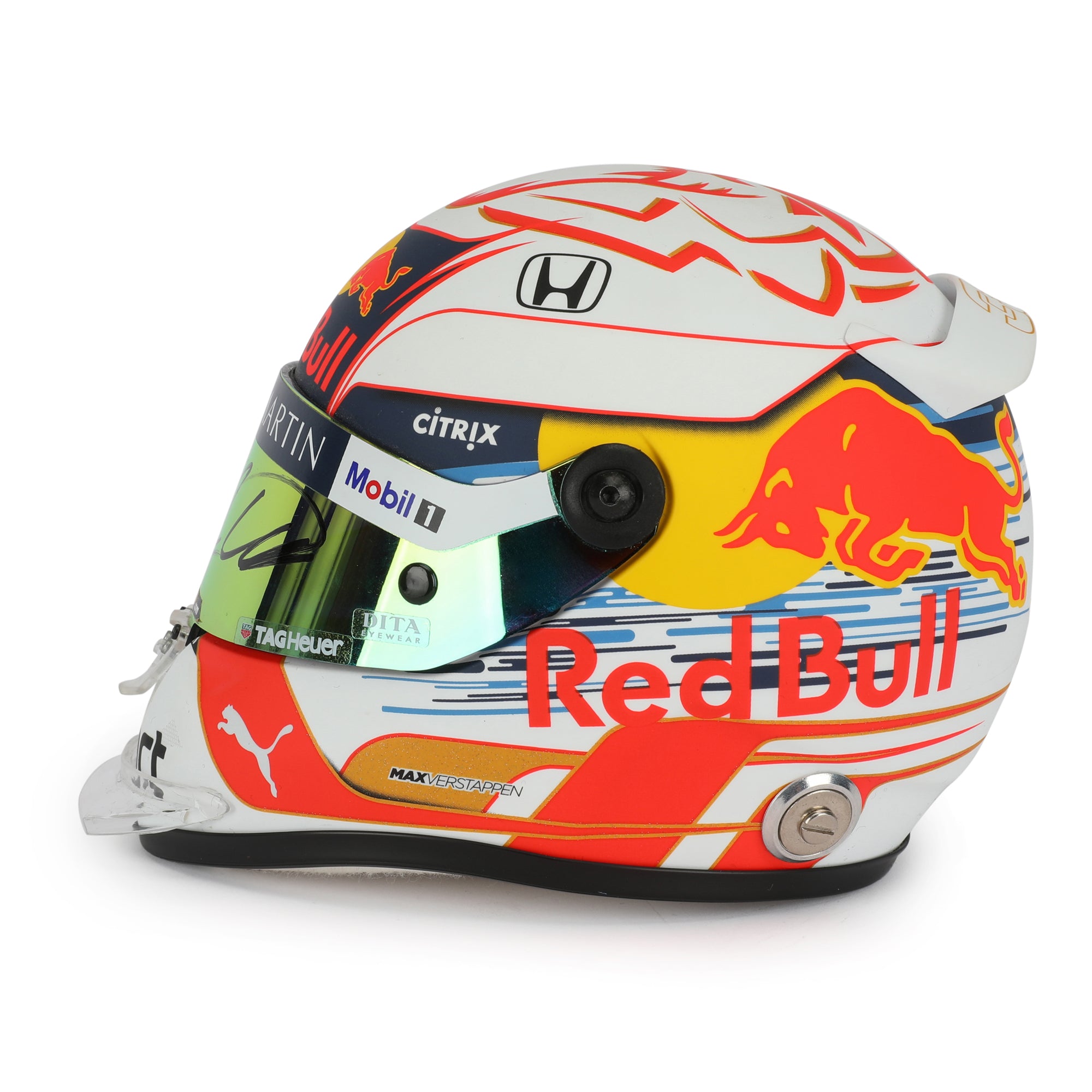 Max Verstappen 2019 Signed Red Bull Racing 1:2 Scale Helmet