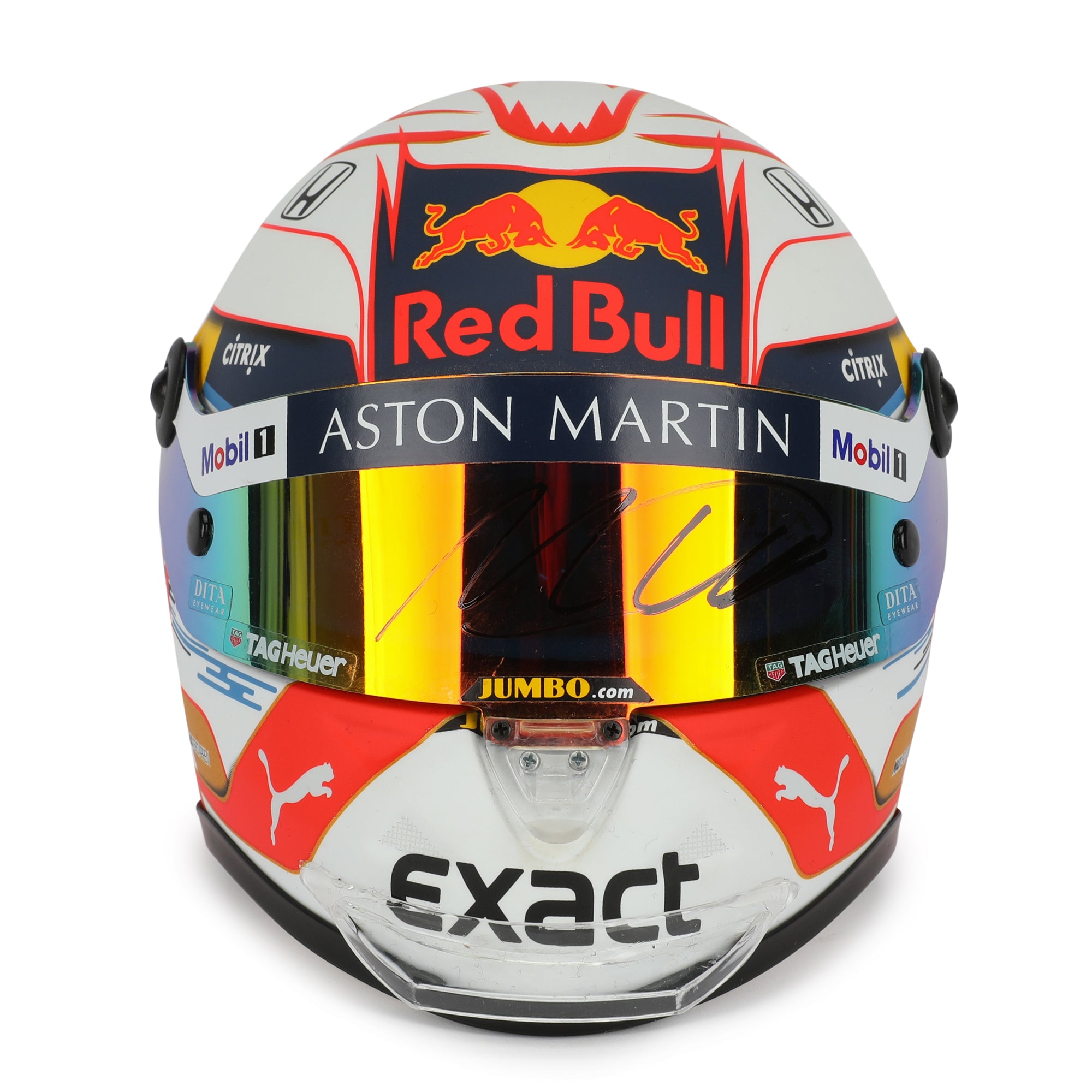 Max Verstappen 2019 Signed Red Bull Racing 1:2 Scale Helmet