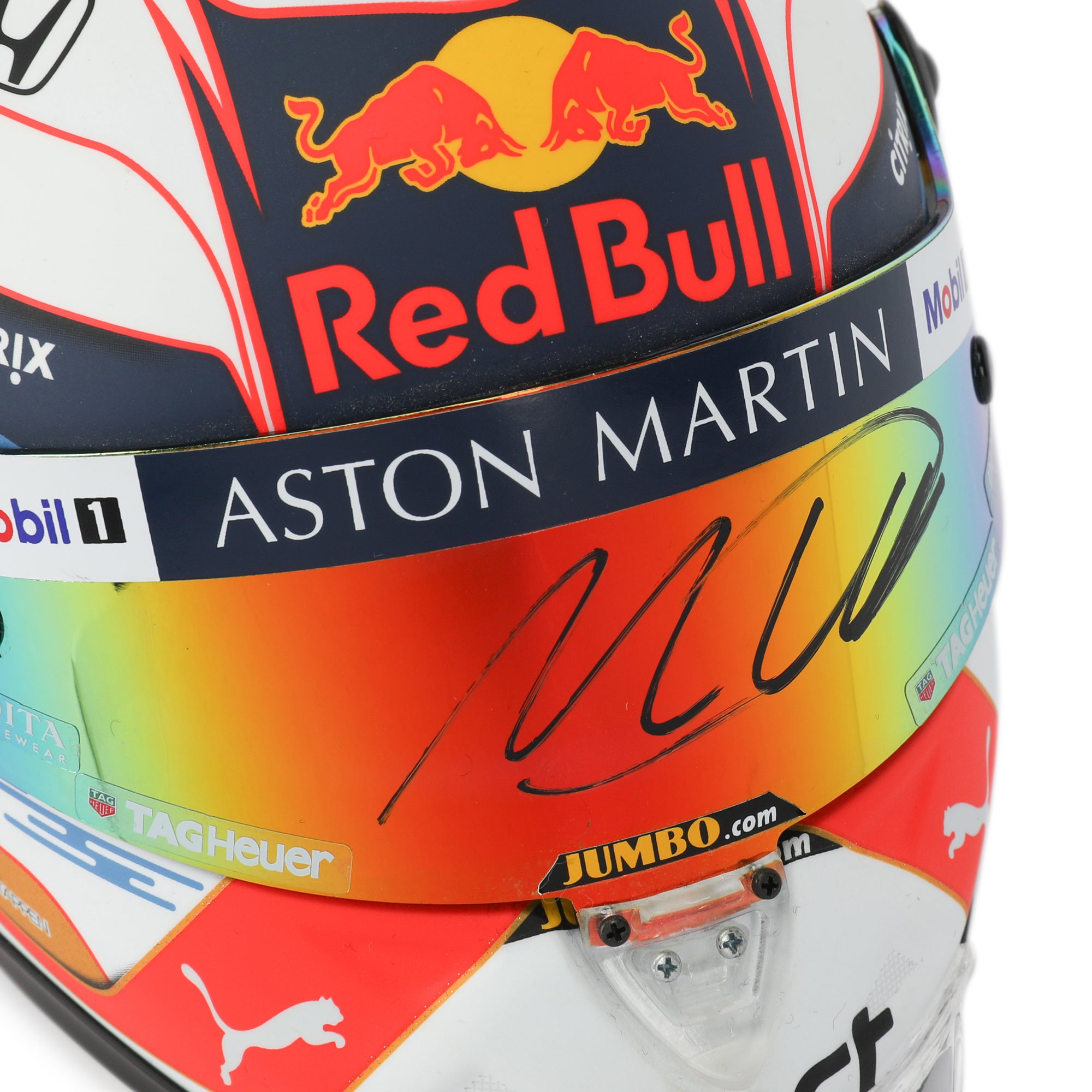 Max Verstappen 2019 Signed Red Bull Racing 1:2 Scale Helmet