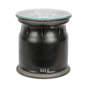 Max Verstappen 2020 Oracle Red Bull Racing Front Wheel Rim Table Formula 1 collectible displayed in premium motorsport display