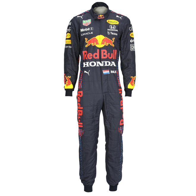 The Silverstone Auction LOT 004 - Max Verstappen 2021 Race Worn Suit - Mexican GP