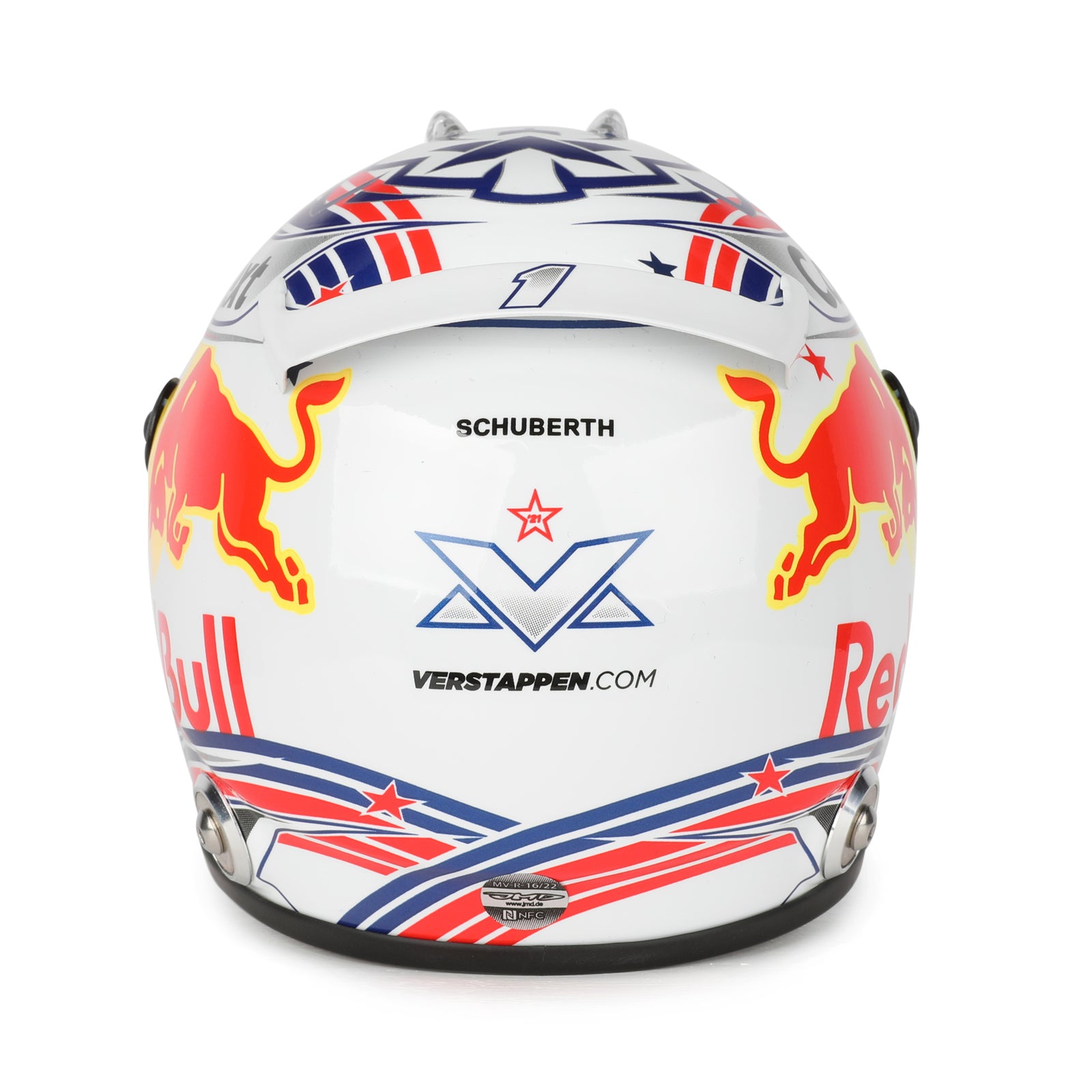 LOT 603 - Max Verstappen 2022 USA GP 1:2 Signed Mini Helmet
