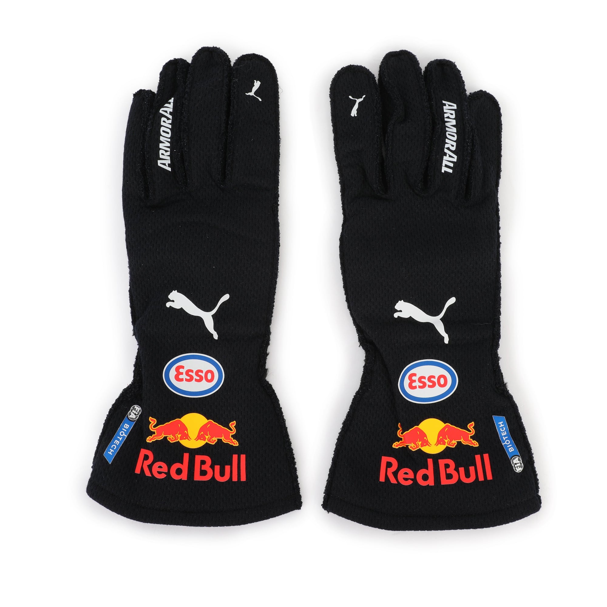 Max Verstappen 2022 Signed Gloves With COA SPA GP