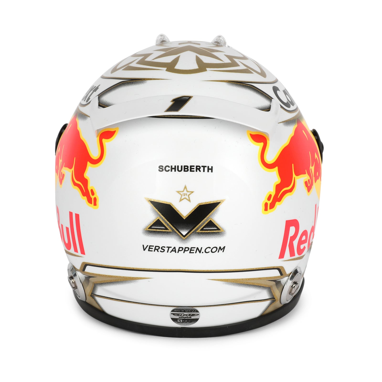 LOT 738 - Max Verstappen 2022 Signed 1.2 Scale Helmet