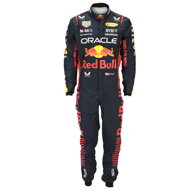 Season Launch LOT 004 - Max Verstappen 2023 Oracle Red Bull Racing Race Suit – With Certificate of Authenticity