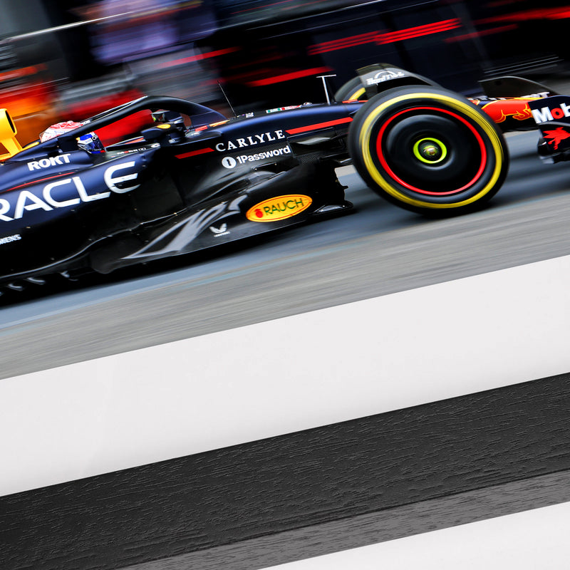 Max Verstappen 2025 Red Bull Racing Framed Photo - Azerbaijan GP