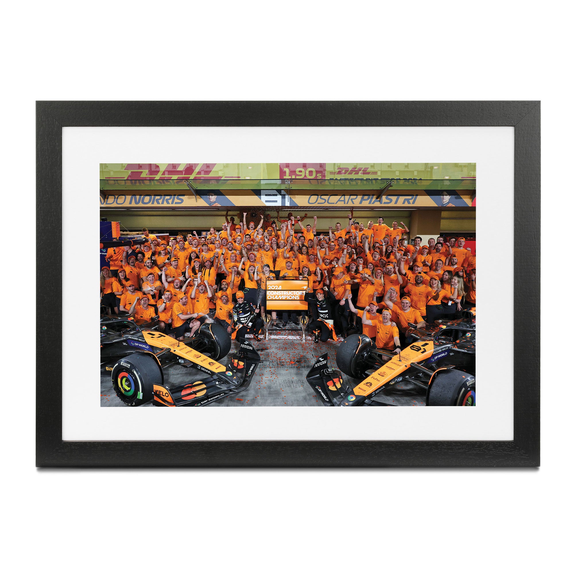 McLaren F1 Team 2024 Constructors Champions Print