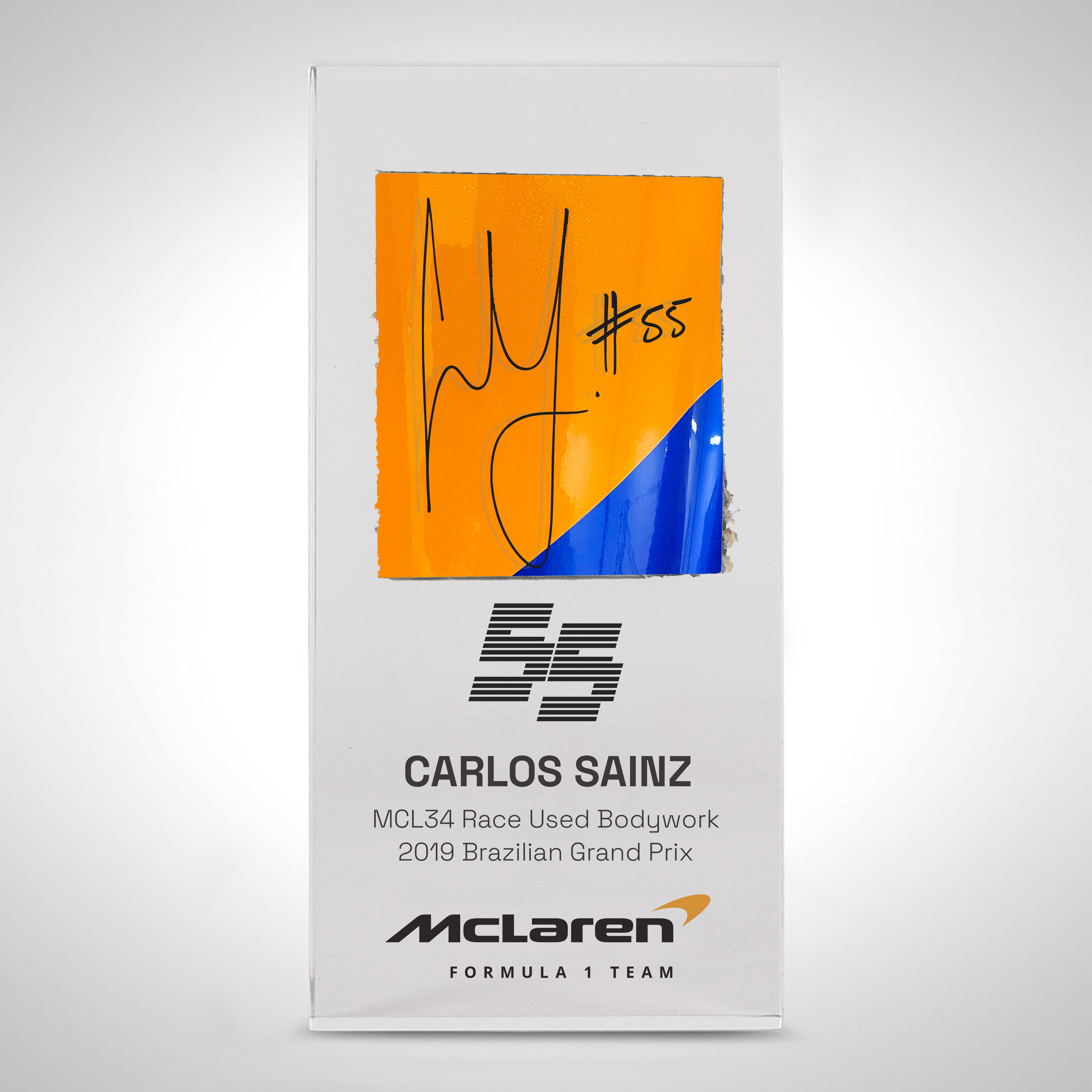 Carlos Sainz 2019 Bodywork in Acrylic – Brazilian GP