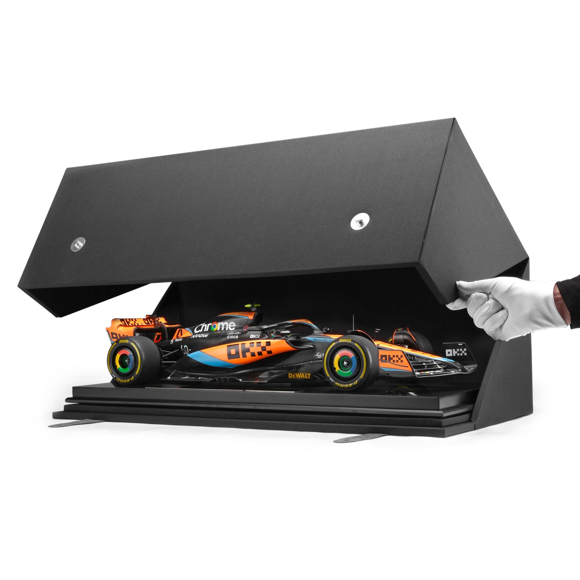 Limited Edition Lando Norris 2023 McLaren MCL60 1:8 Scale Model – Hungarian GP