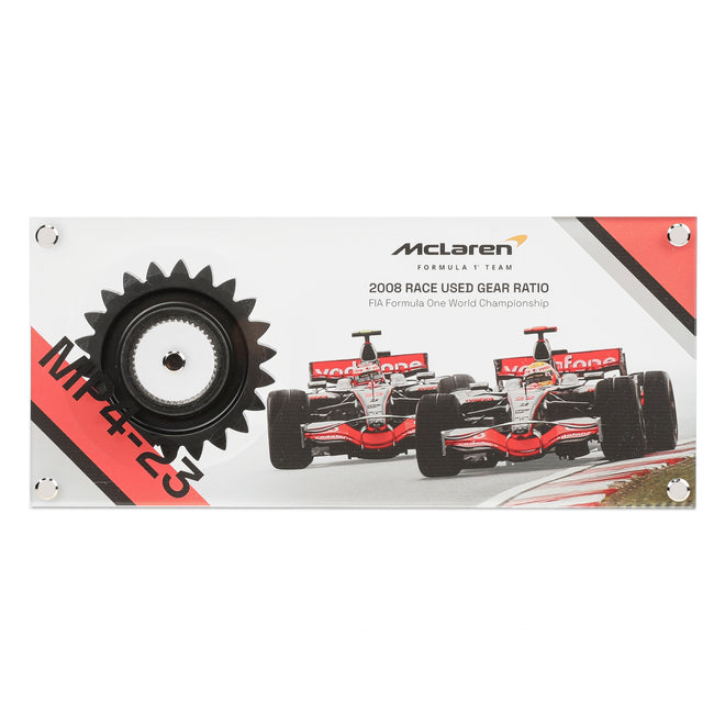 McLaren F1® Team 2008 Gear Ratio in Acrylic