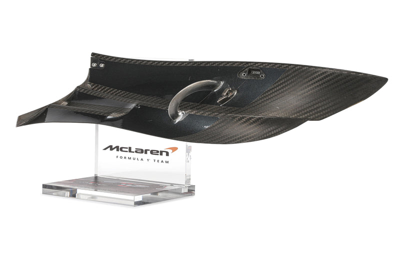 McLaren 2015 Left Front Wing Flap on Display Stand