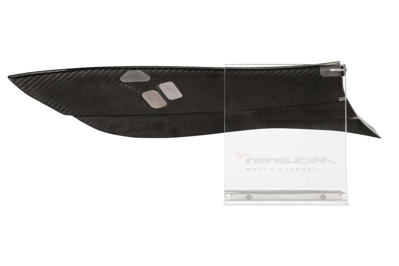 McLaren 2015 Left Front Wing Flap on Display Stand