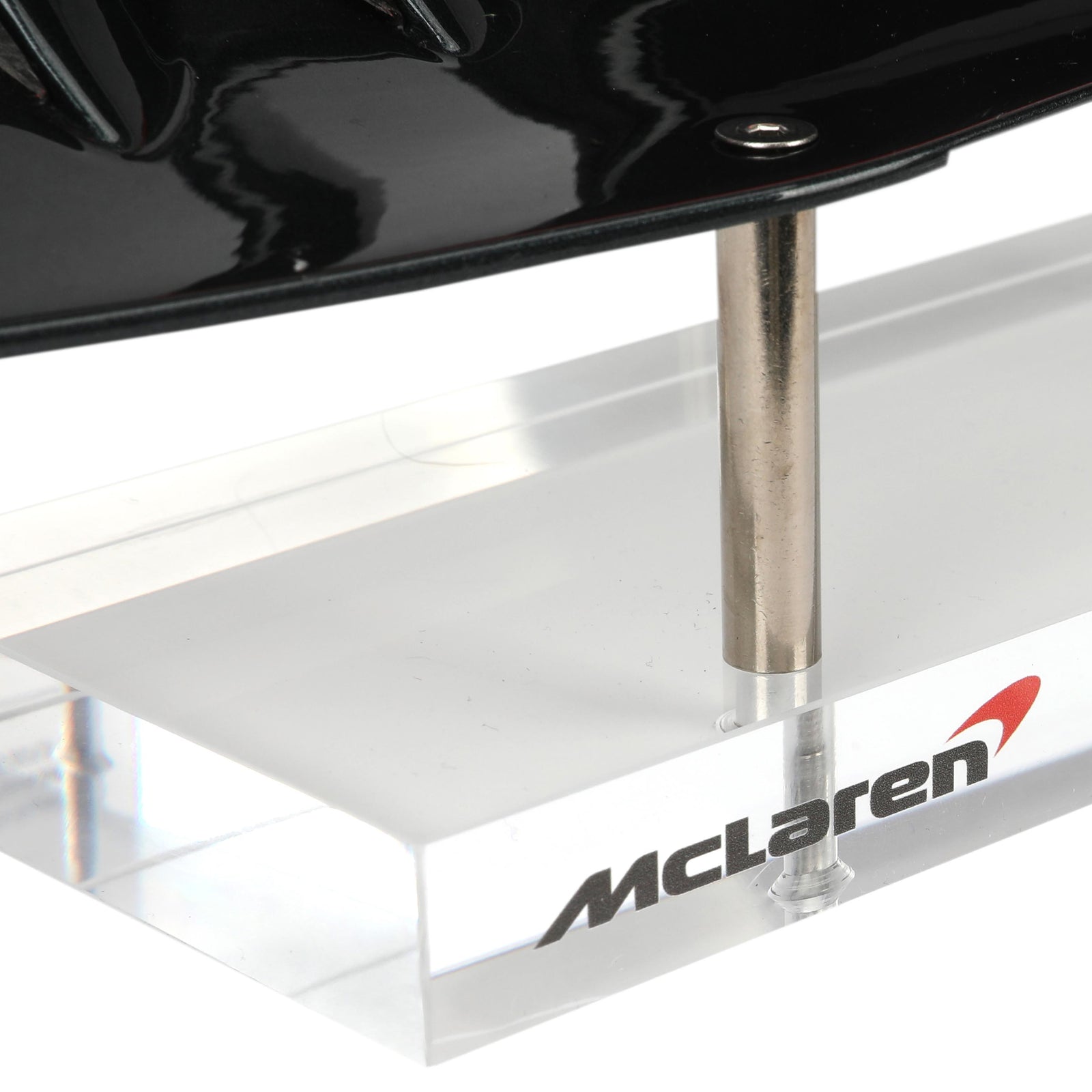 Auction LOT 075 - McLaren 2015 MP4-30 Mounted LH Shoulder Louvre on Display Stand