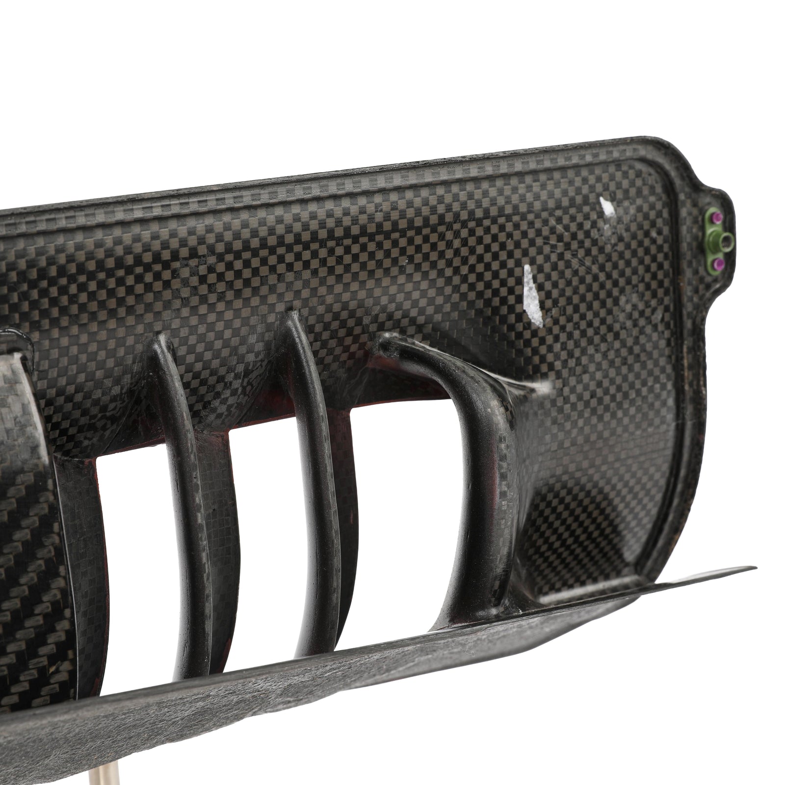 Auction LOT 075 - McLaren 2015 MP4-30 Mounted LH Shoulder Louvre on Display Stand