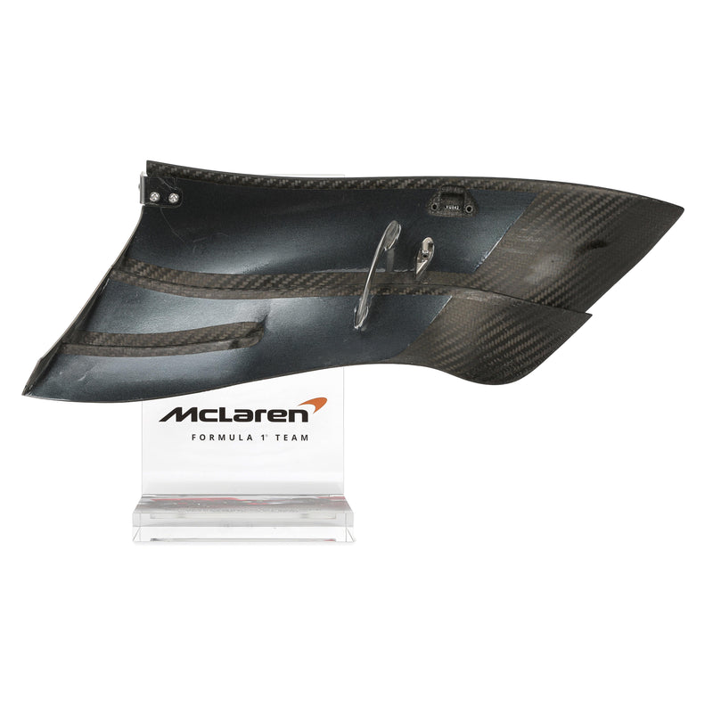 McLaren 2016 Left Front Wing Flap on Display Stand
