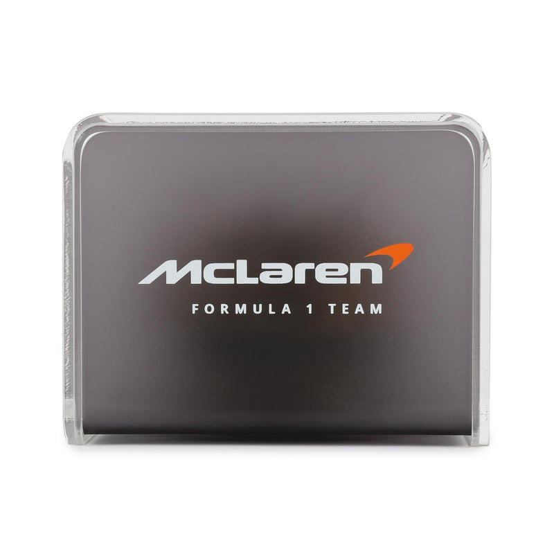 McLaren F1 Team 2024 Used Gold Wheel Nut in Display Case