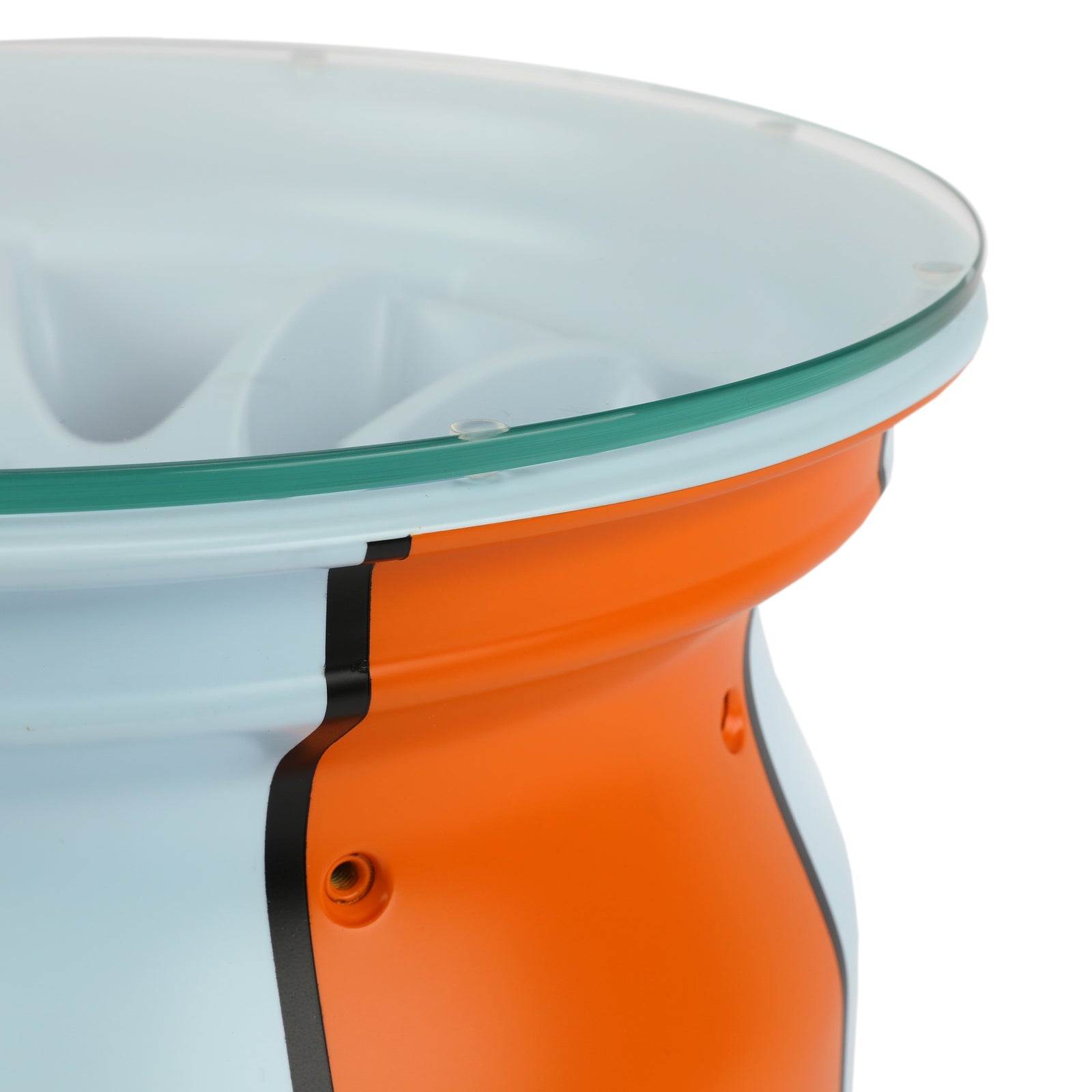 Lando Norris 2021 McLaren F1 Team Gulf Livery Front Wheel Rim Table