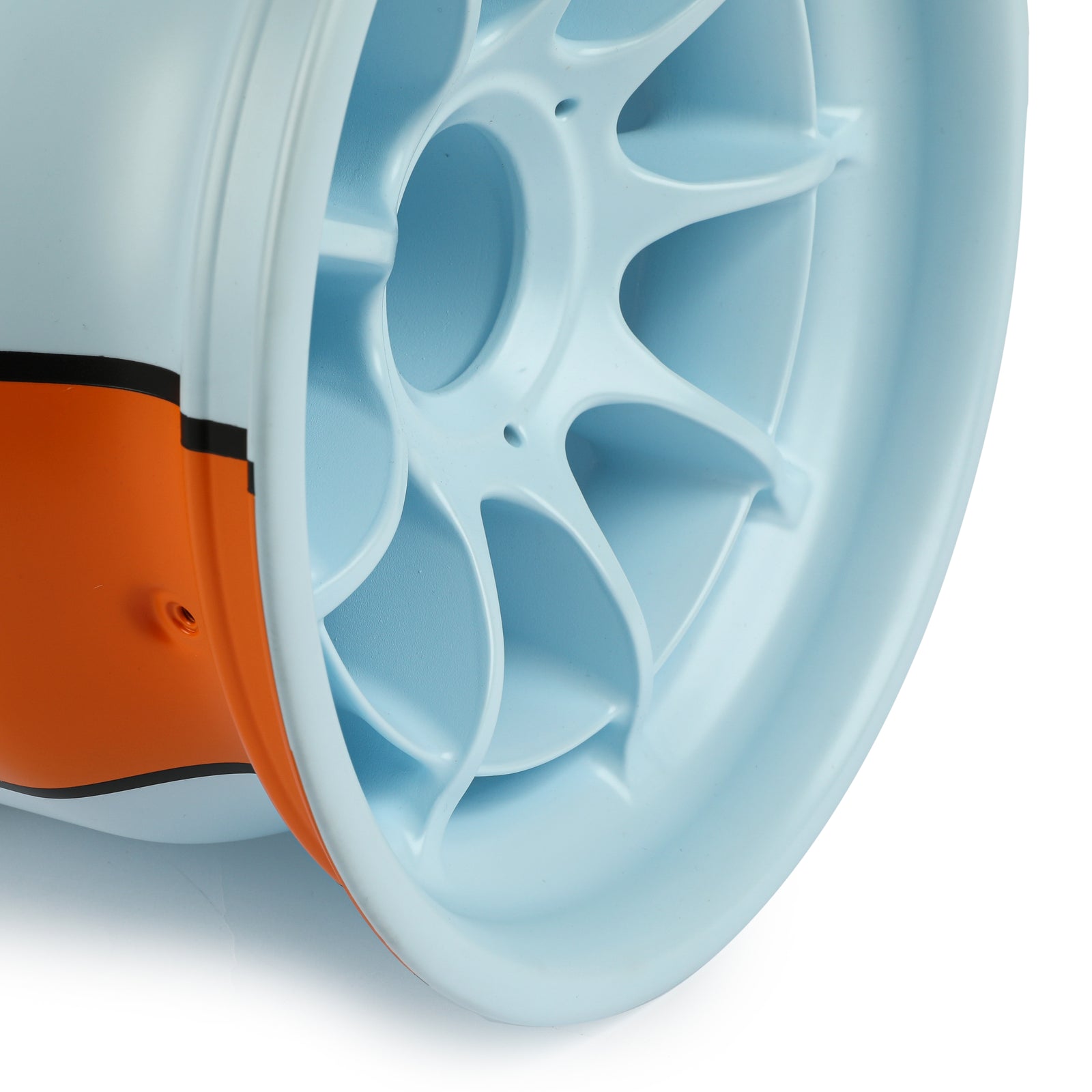 Lando Norris 2021 McLaren F1 Team Gulf Livery Front Wheel Rim Table