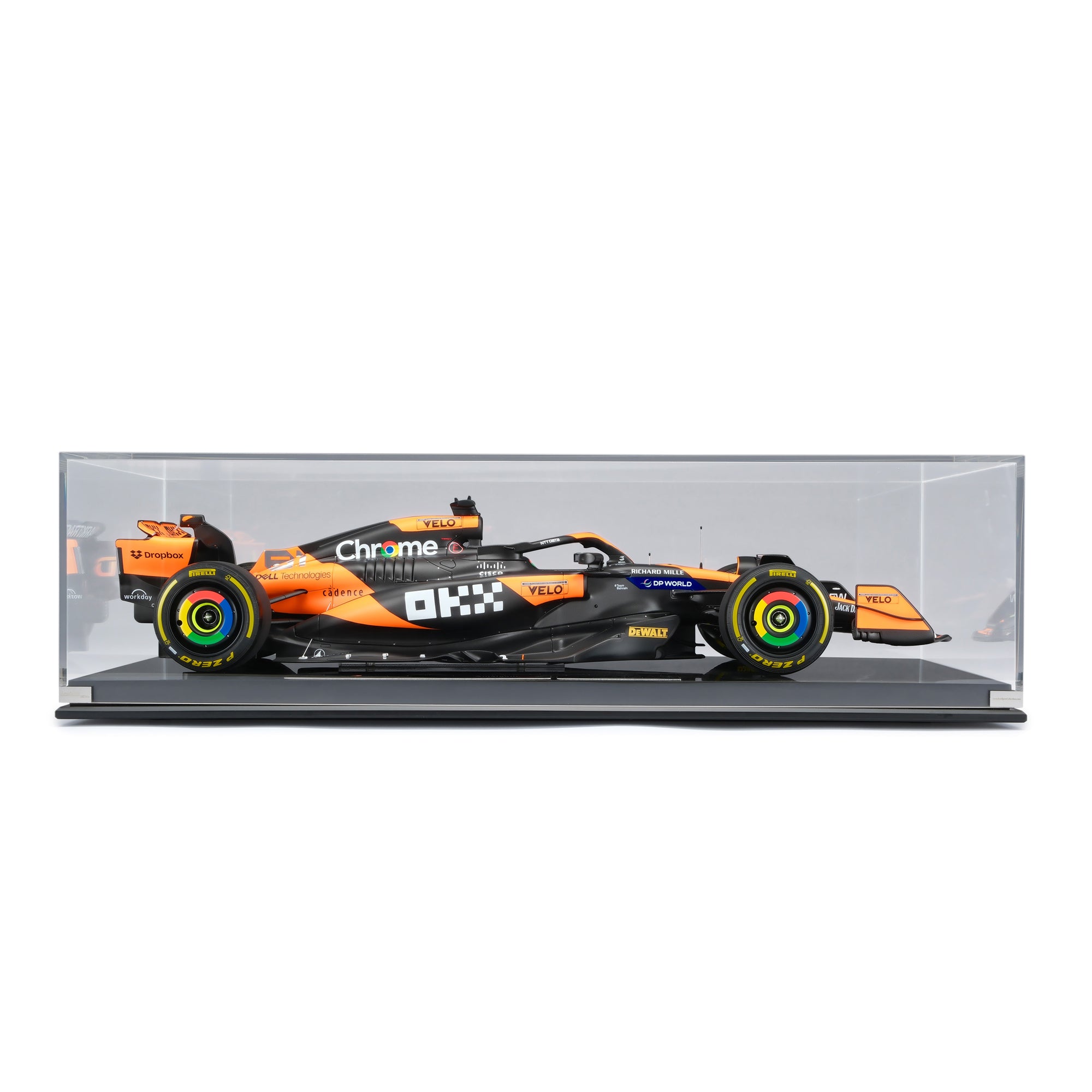 Limited Edition Oscar Piastri 2024 McLaren MCL38 1:8 Scale Model – Miami GP