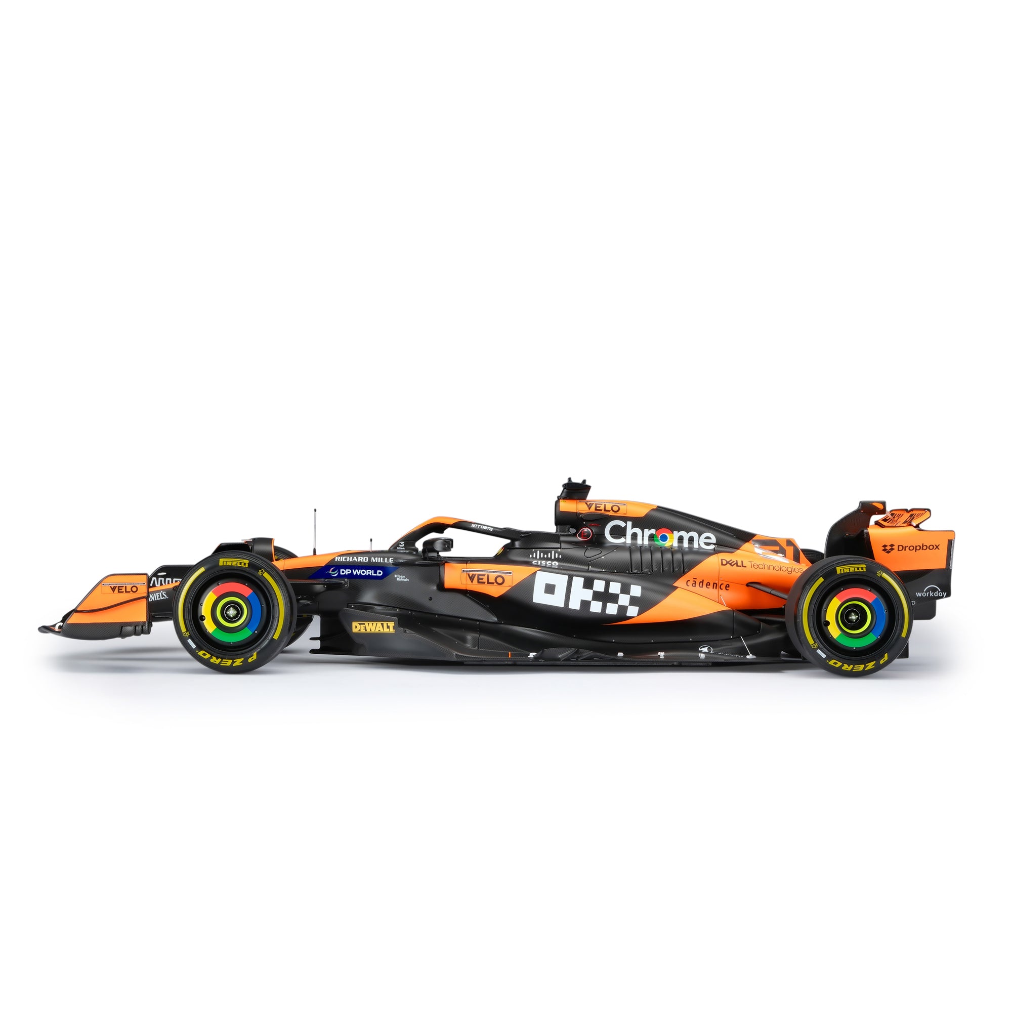 Limited Edition Oscar Piastri 2024 McLaren MCL38 1:8 Scale Model – Miami GP