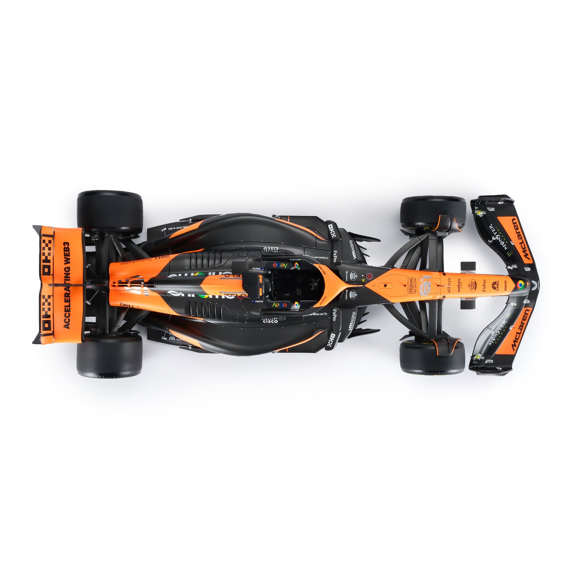 Limited Edition Oscar Piastri 2024 McLaren MCL38 1:8 Scale Model – Miami GP