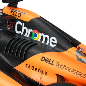 Limited Edition Oscar Piastri 2024 McLaren MCL38 1:8 Scale Model – Miami GP Amalgam Collection