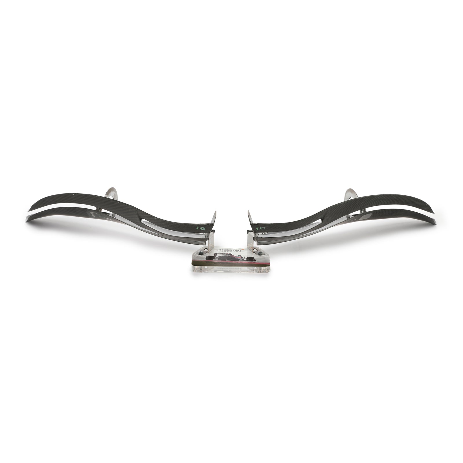 McLaren Formula 1 double front wing flap 2015 mounted on premium display stand collector item