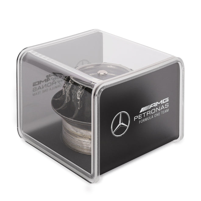 Mercedes AMG Petronas 2013 Grand Prix Used Wheel Nut in Display Case - Black