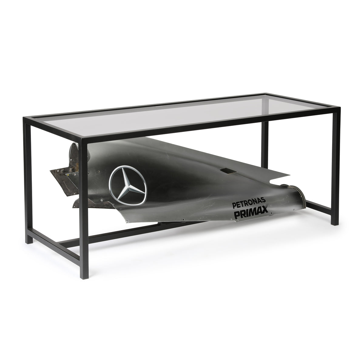 The Austin Auction LOT 061 - Mercedes 2014 Season Used Engine Cover Table