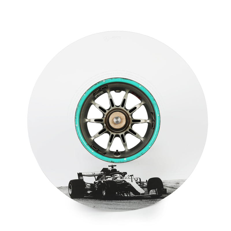 Lewis Hamilton Mercedes AMG Petronas Wheel Rim Coffee Table – Monza 2018