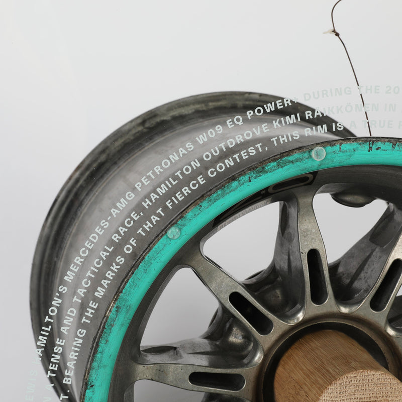 Lewis Hamilton Mercedes AMG Petronas Wheel Rim Coffee Table – Monza 2018
