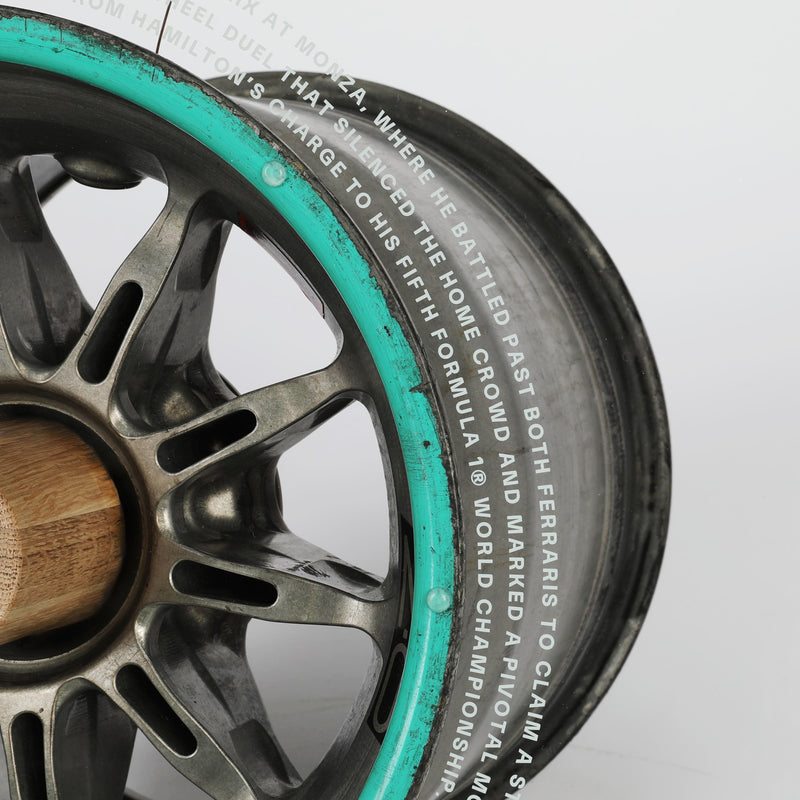 Lewis Hamilton Mercedes AMG Petronas Wheel Rim Coffee Table – Monza 2018