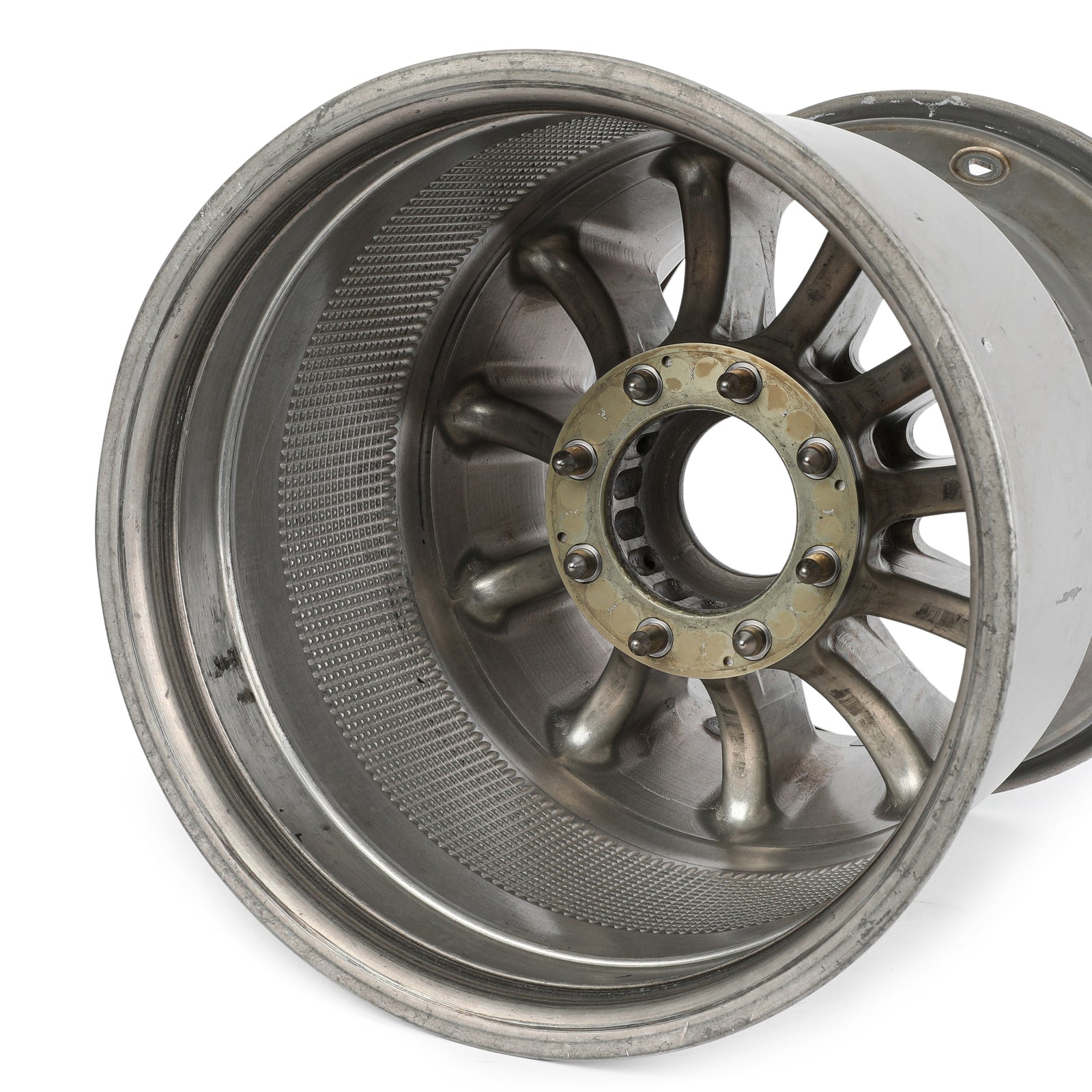 Mercedes-AMG PETRONAS F1® Team 2018 Season Used Rear Wheel Rim Table