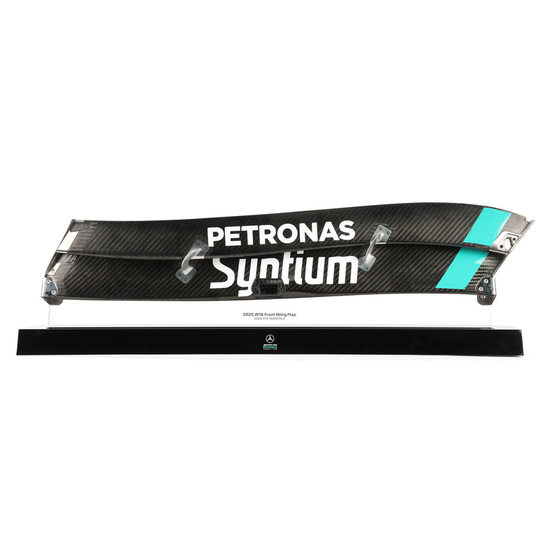 Mercedes AMG Petronas F1 Team left front wing flap 2025 mounted display stand motorsport memorabilia