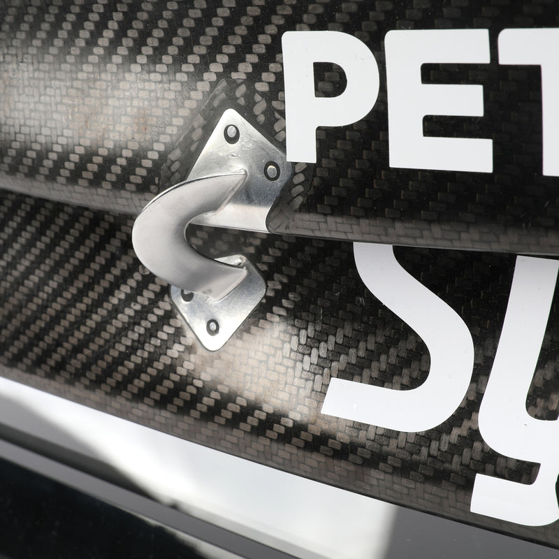 Mercedes AMG Petronas 2025 left front wing flap motorsport display stand Formula 1 collectible
