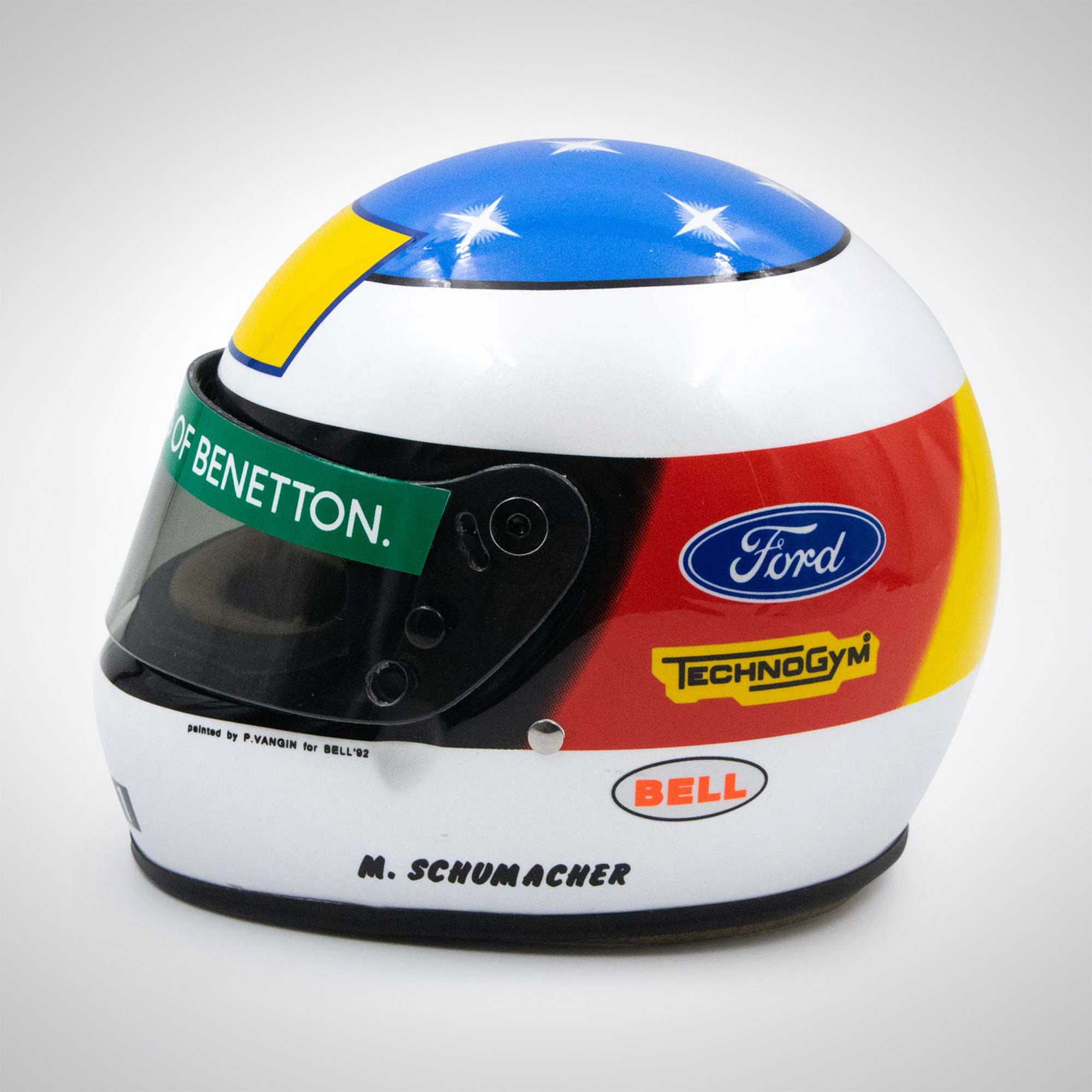 Michael Schumacher 1992 1:2 Scale Helmet – Belgian GP