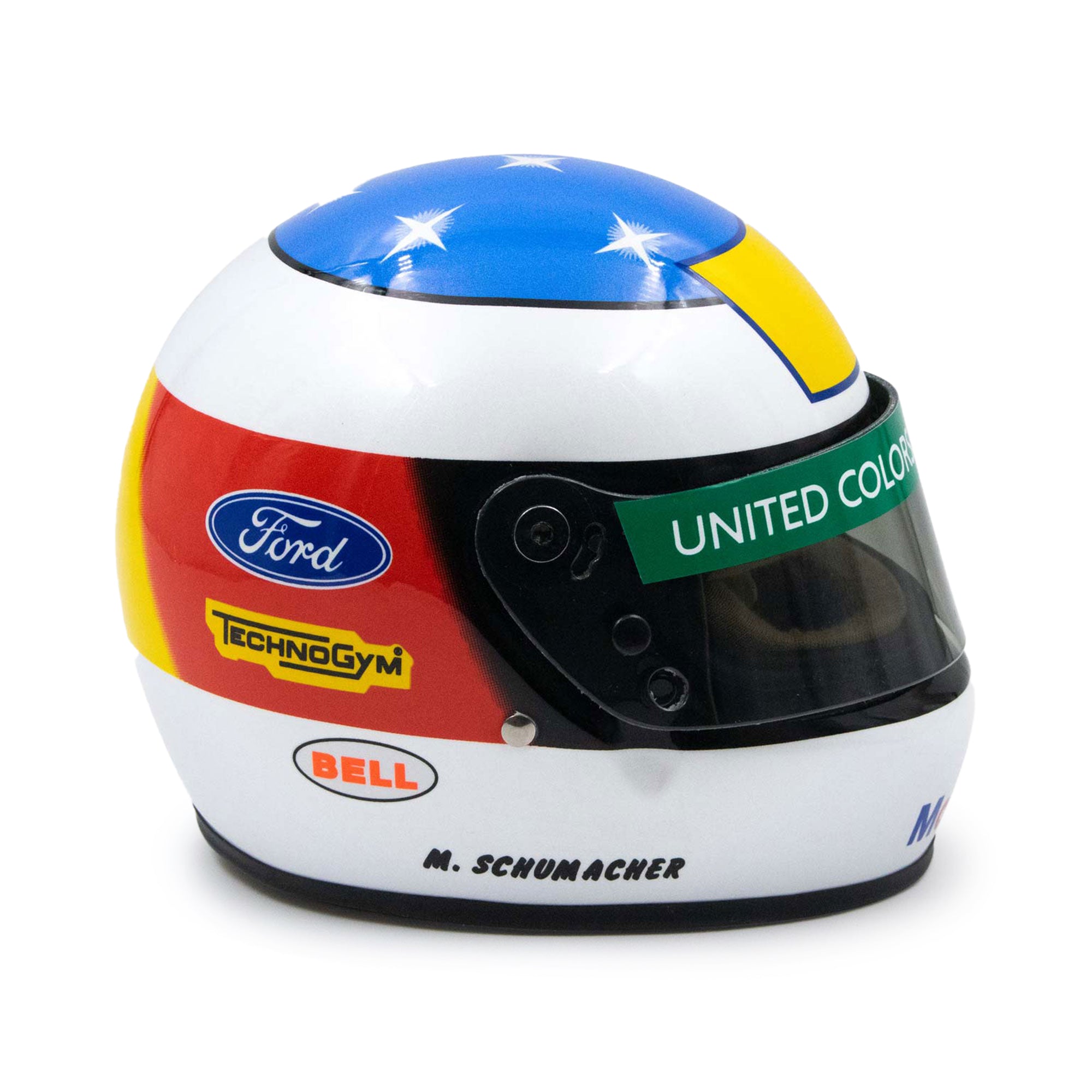 Michael Schumacher 1992 1:2 Scale Helmet – Belgian GP