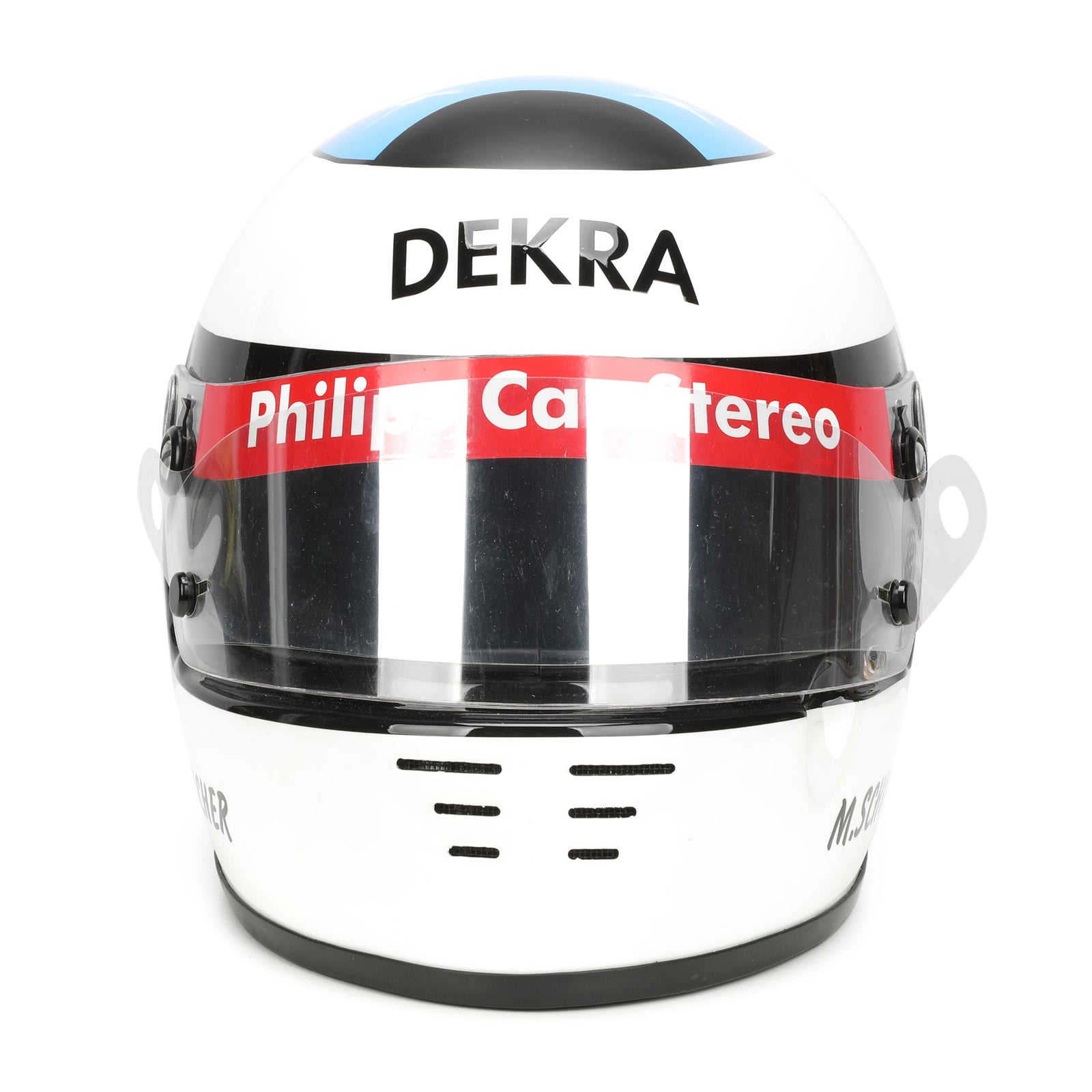 LOT 741 - Michael Schumacher 1991 Jordan Helmet – Belgium GP Replica